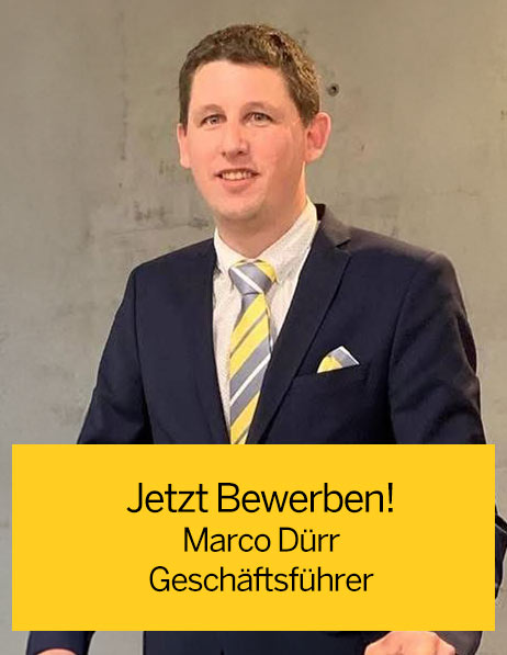 Jetzt bewerben! Marco Dürr