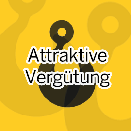 Atrraktive Vergütung